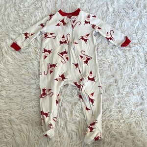 Pottery Barn Baby Santa Footie